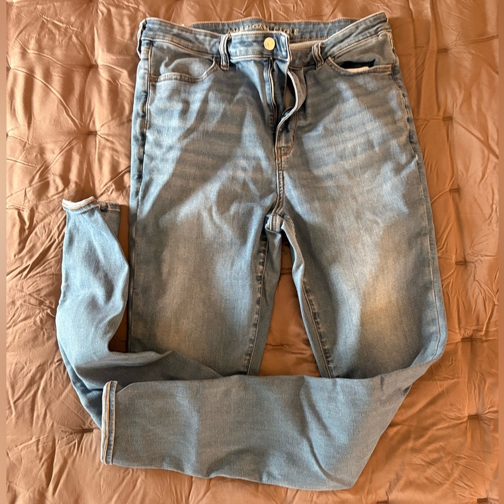 Slim Fit Light Blue Skinny Jeans